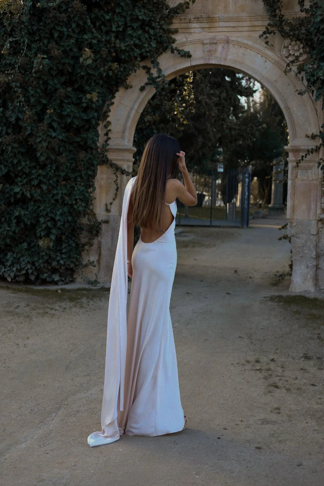Vestido satin