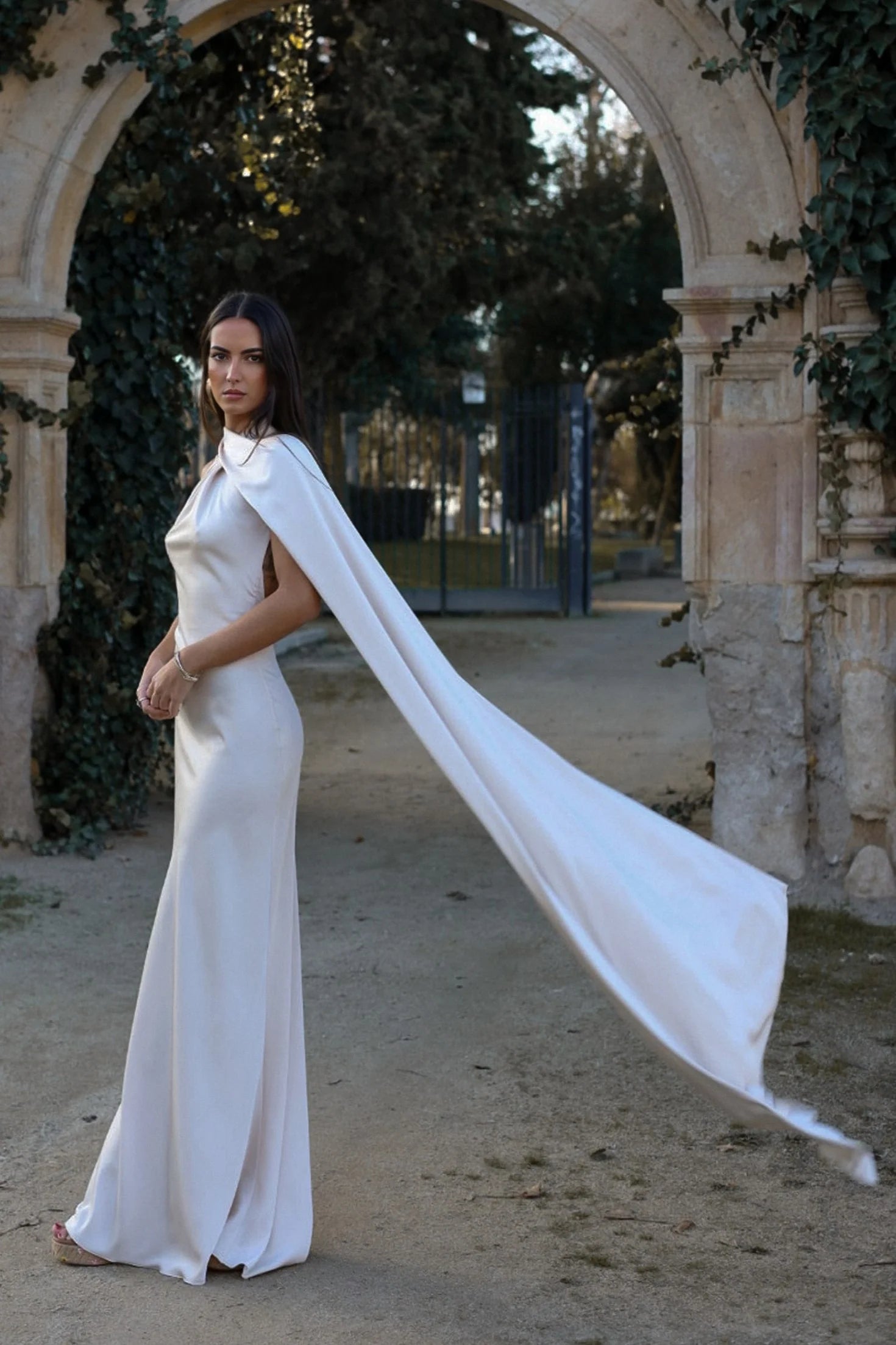 Vestido satin