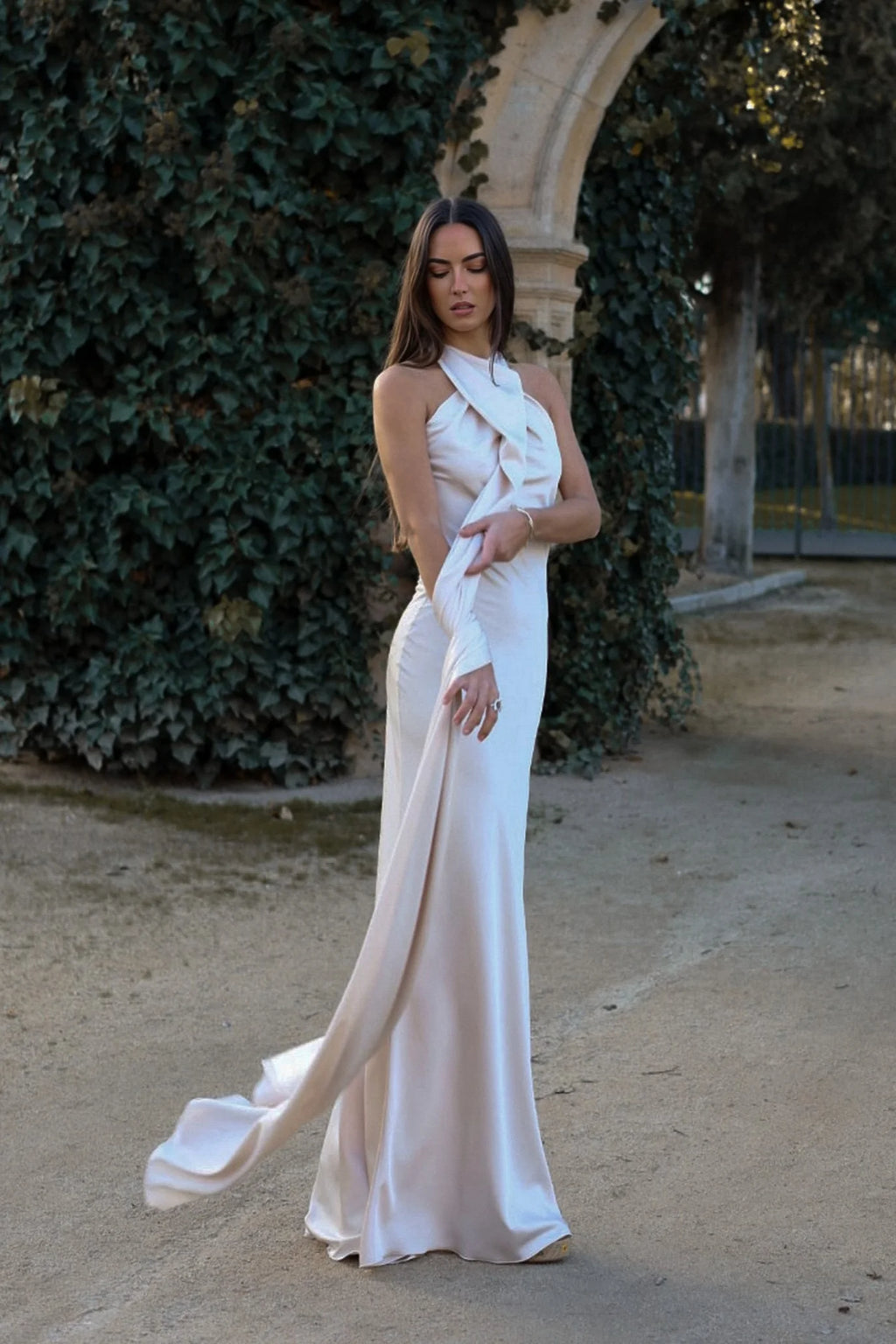 Vestido satin