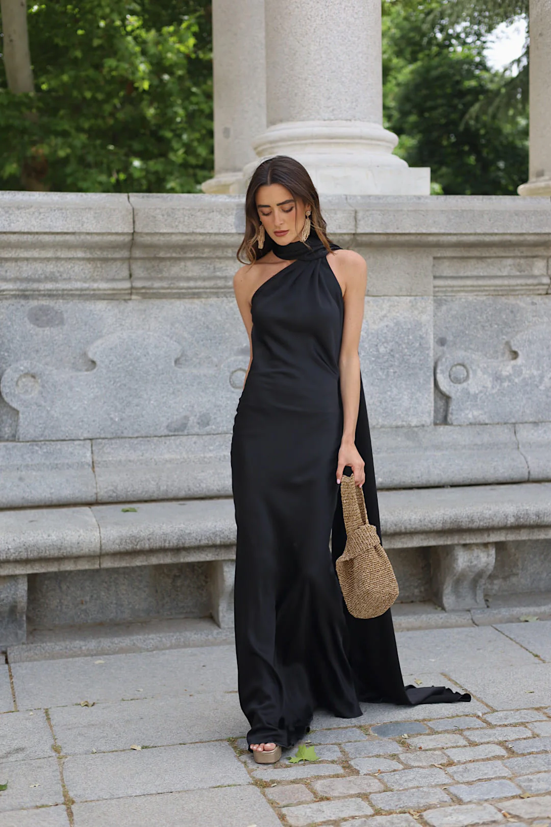 Vestido satin