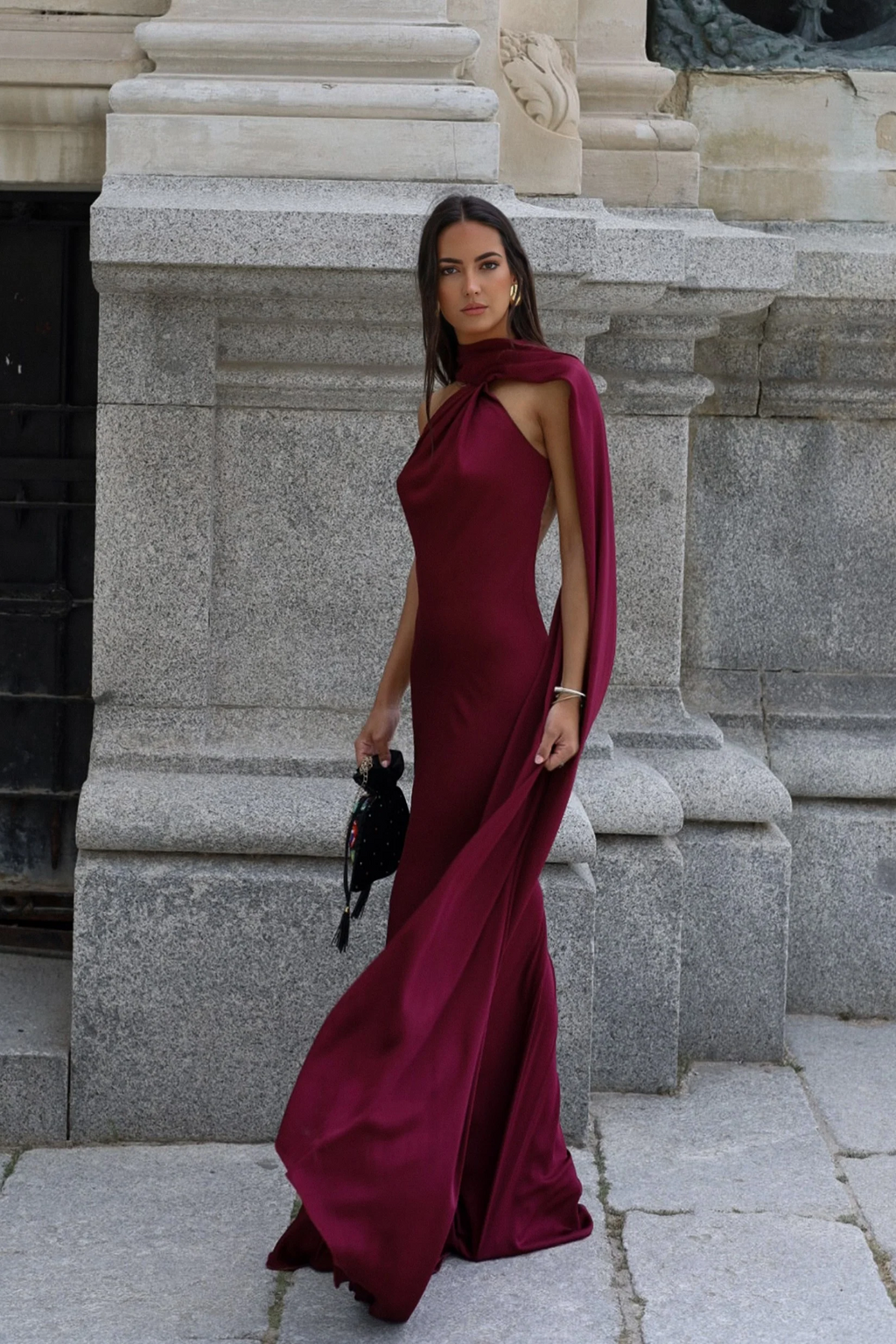 Vestido satin
