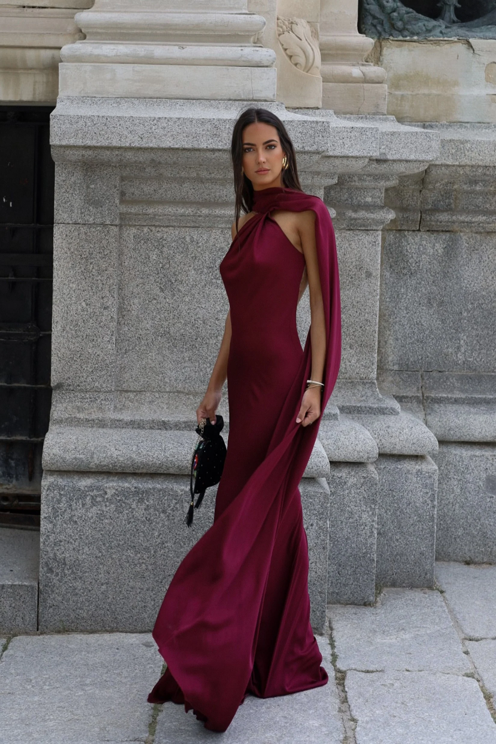Vestido satin
