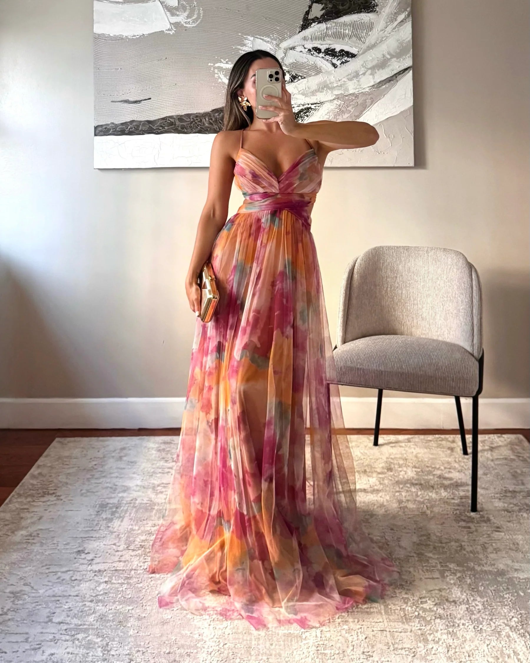 Vestido naranja summer