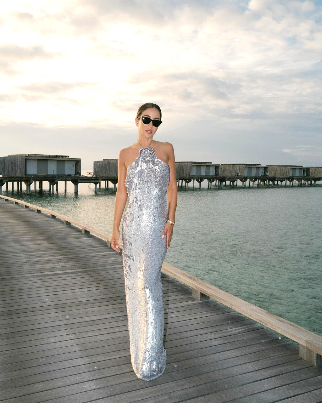 Silver dress