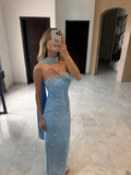 Blue sky dress