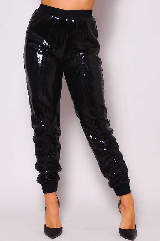 Jogger lentejuelas