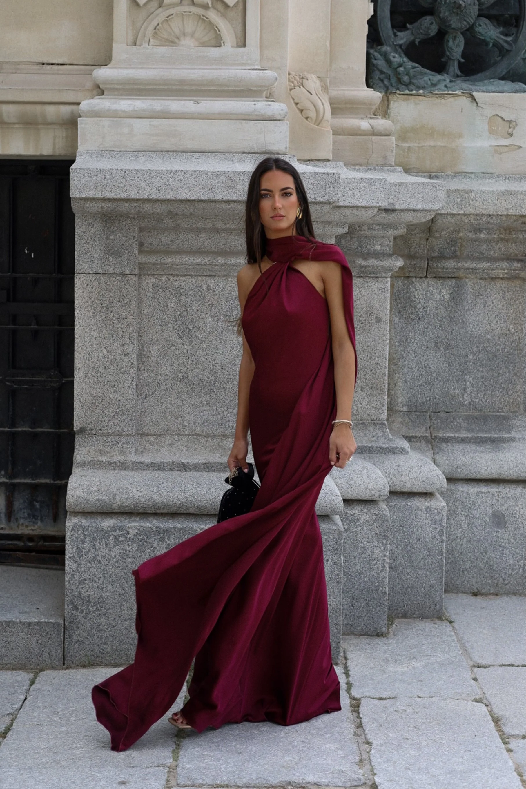 Vestido satin