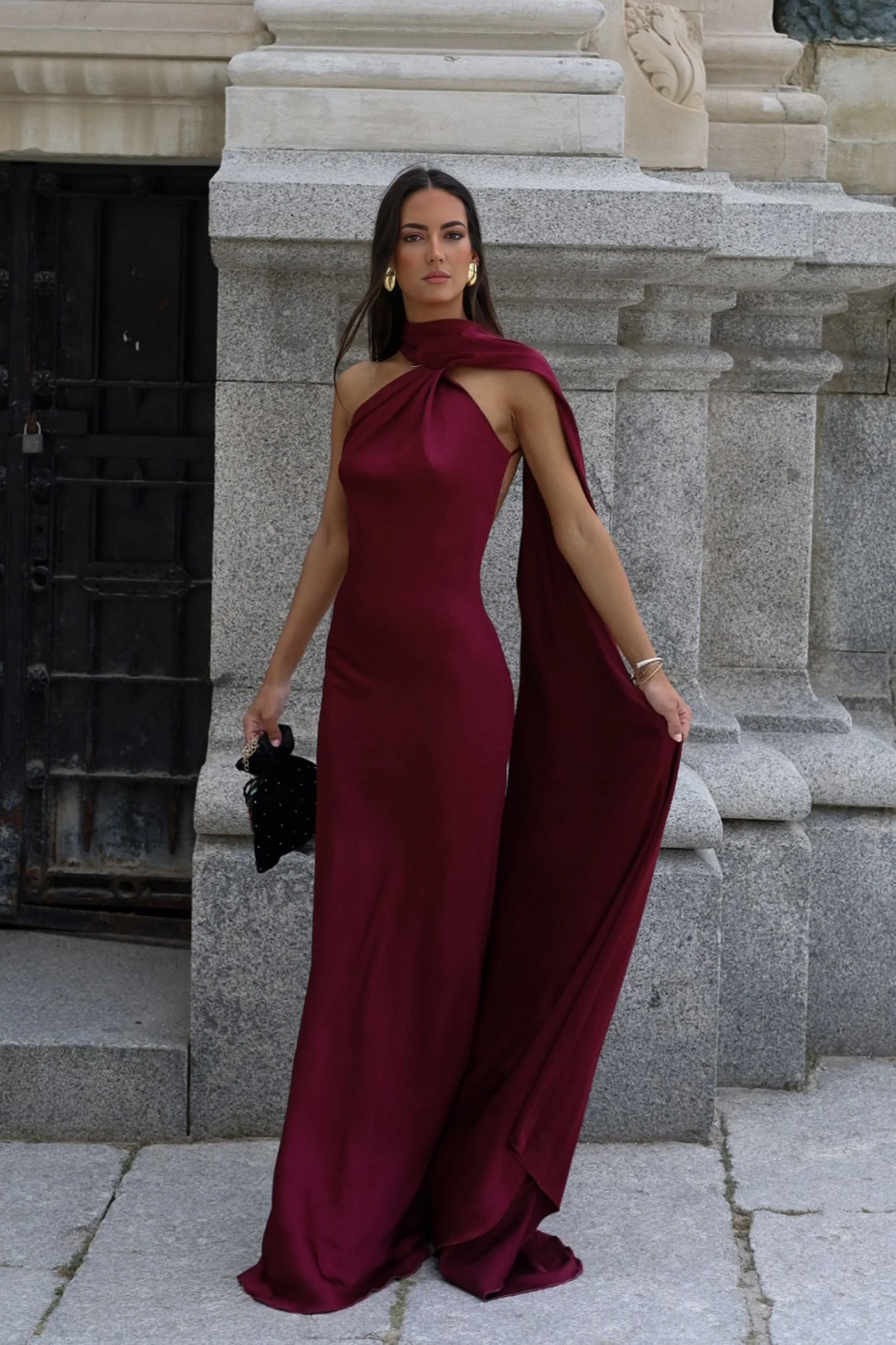 Vestido satin
