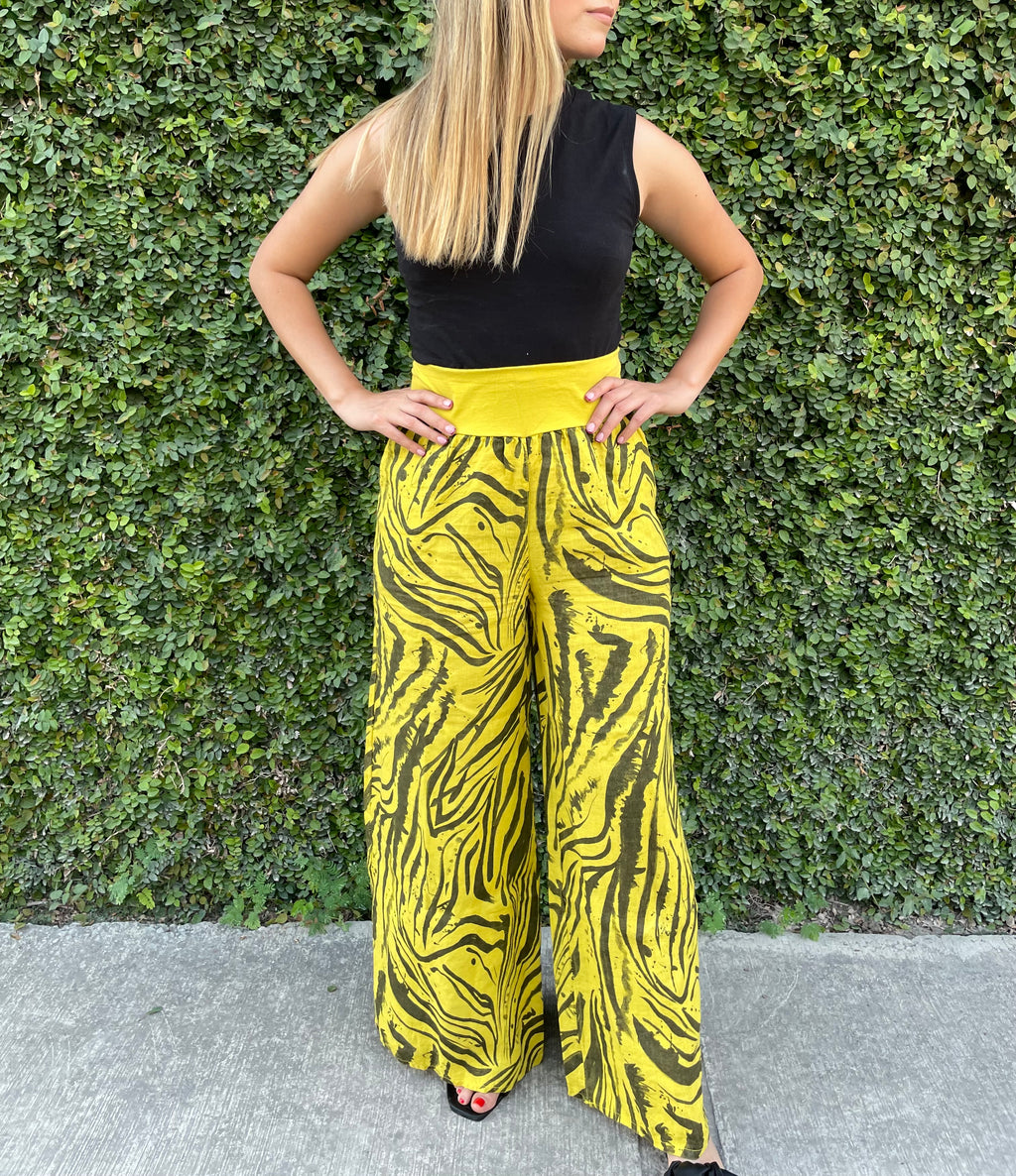 Pantalon amarillo