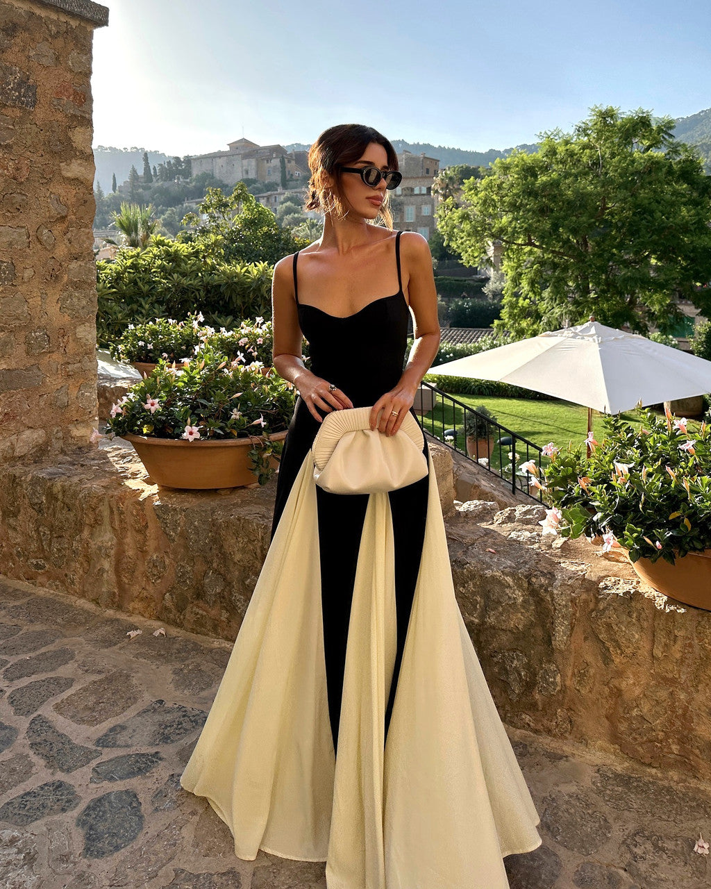 Black White dress