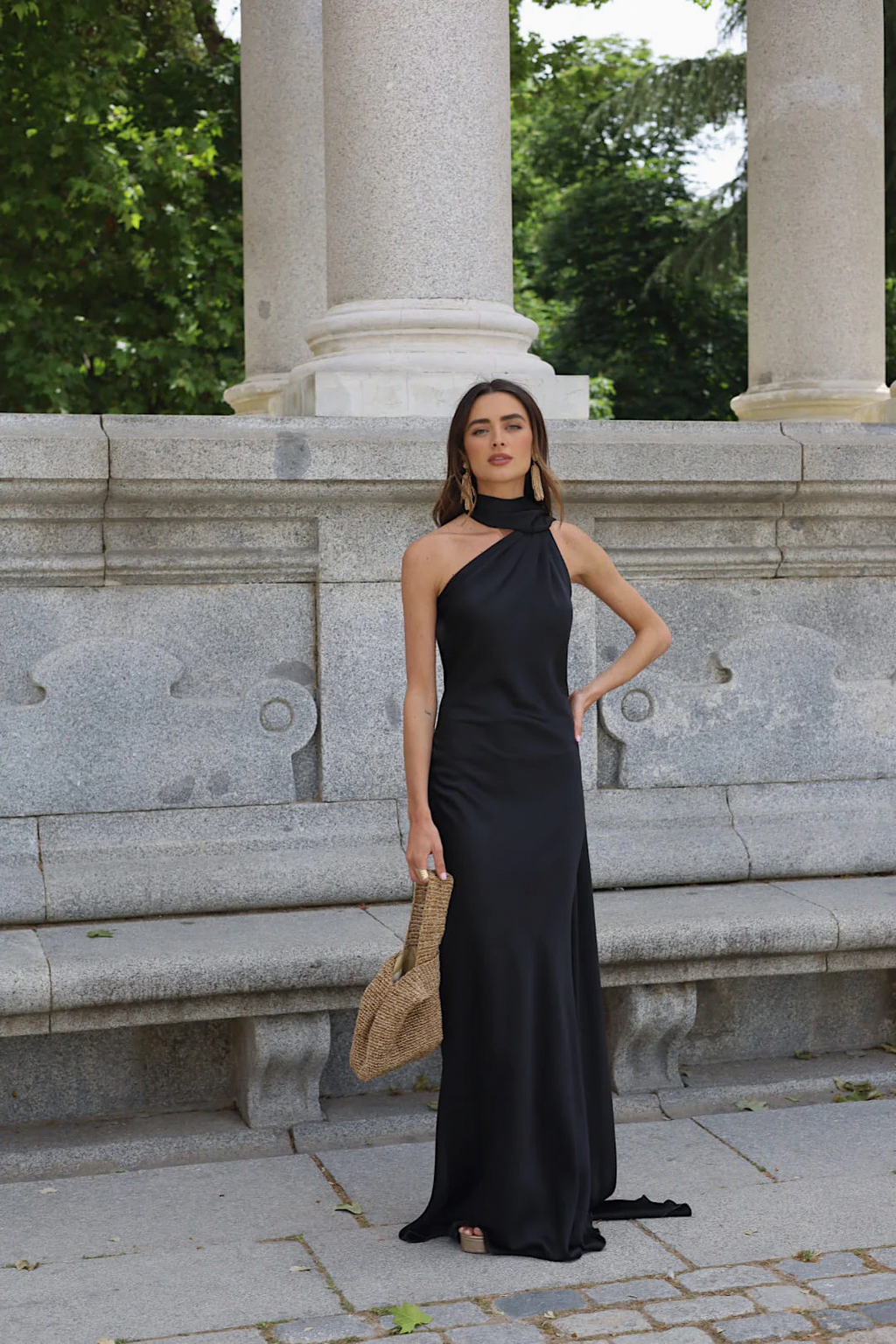 Vestido satin