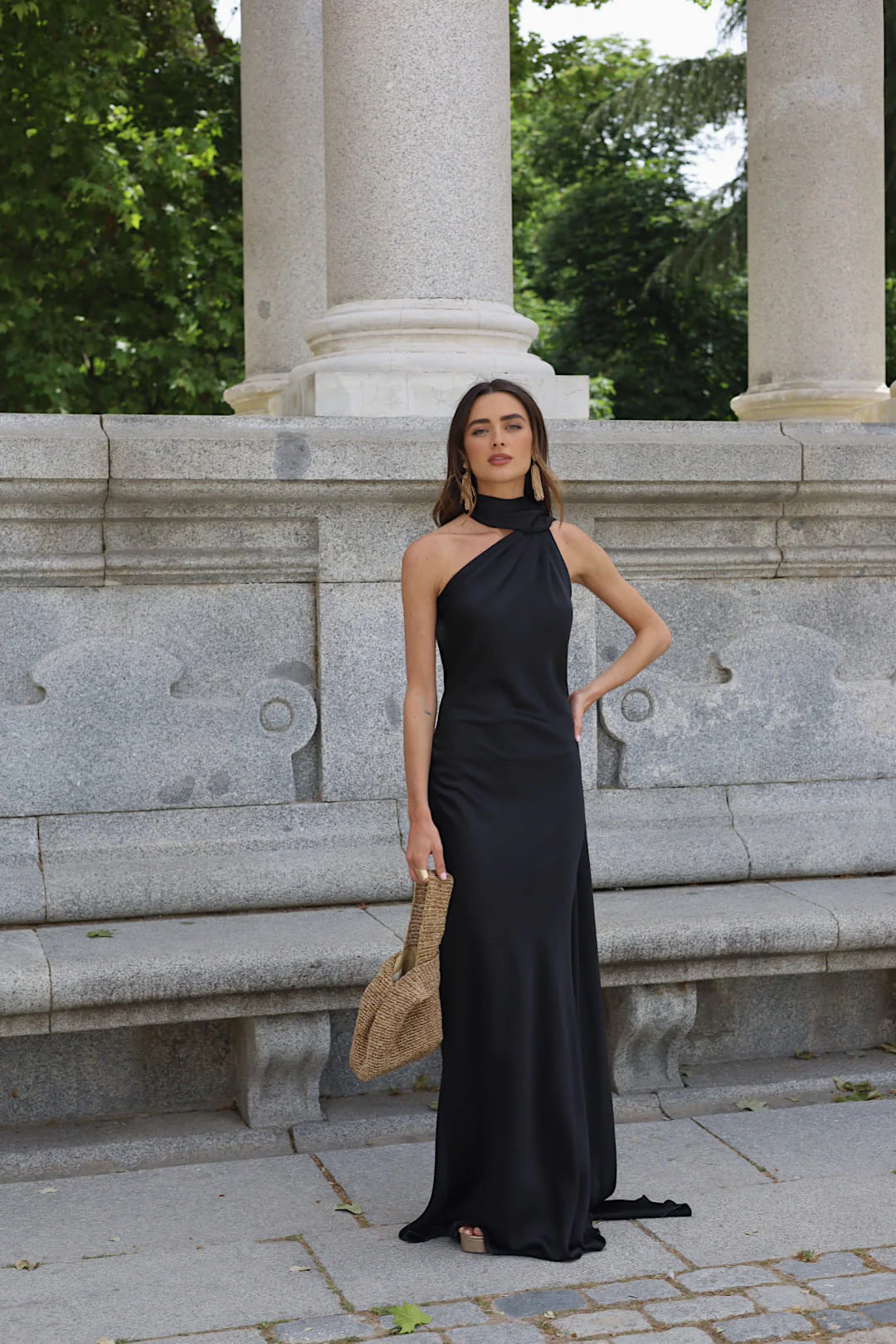 Vestido satin