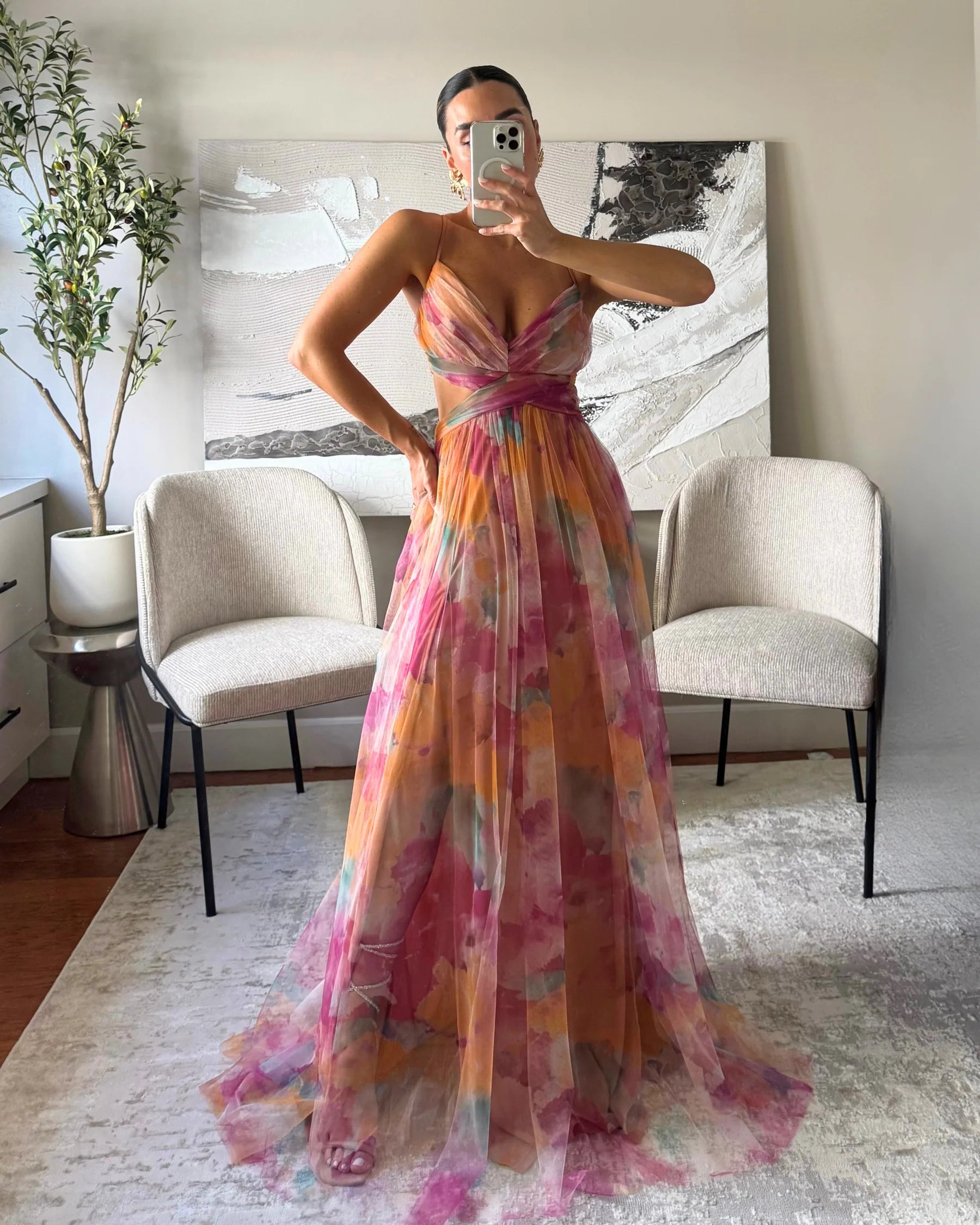 Vestido naranja summer