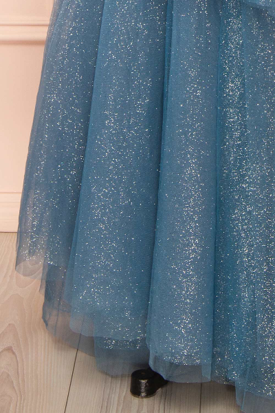 Glitter mesh dress