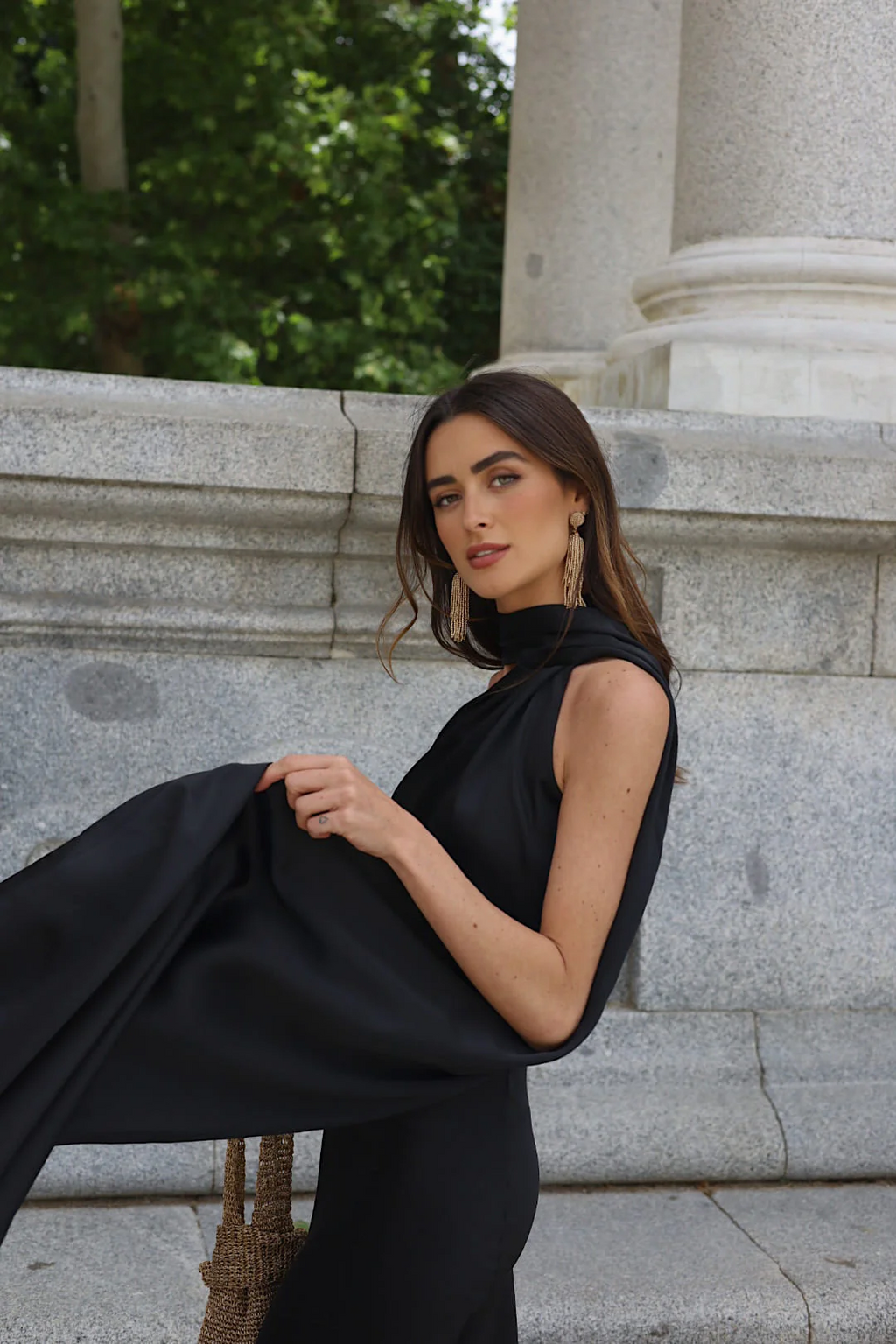Vestido satin