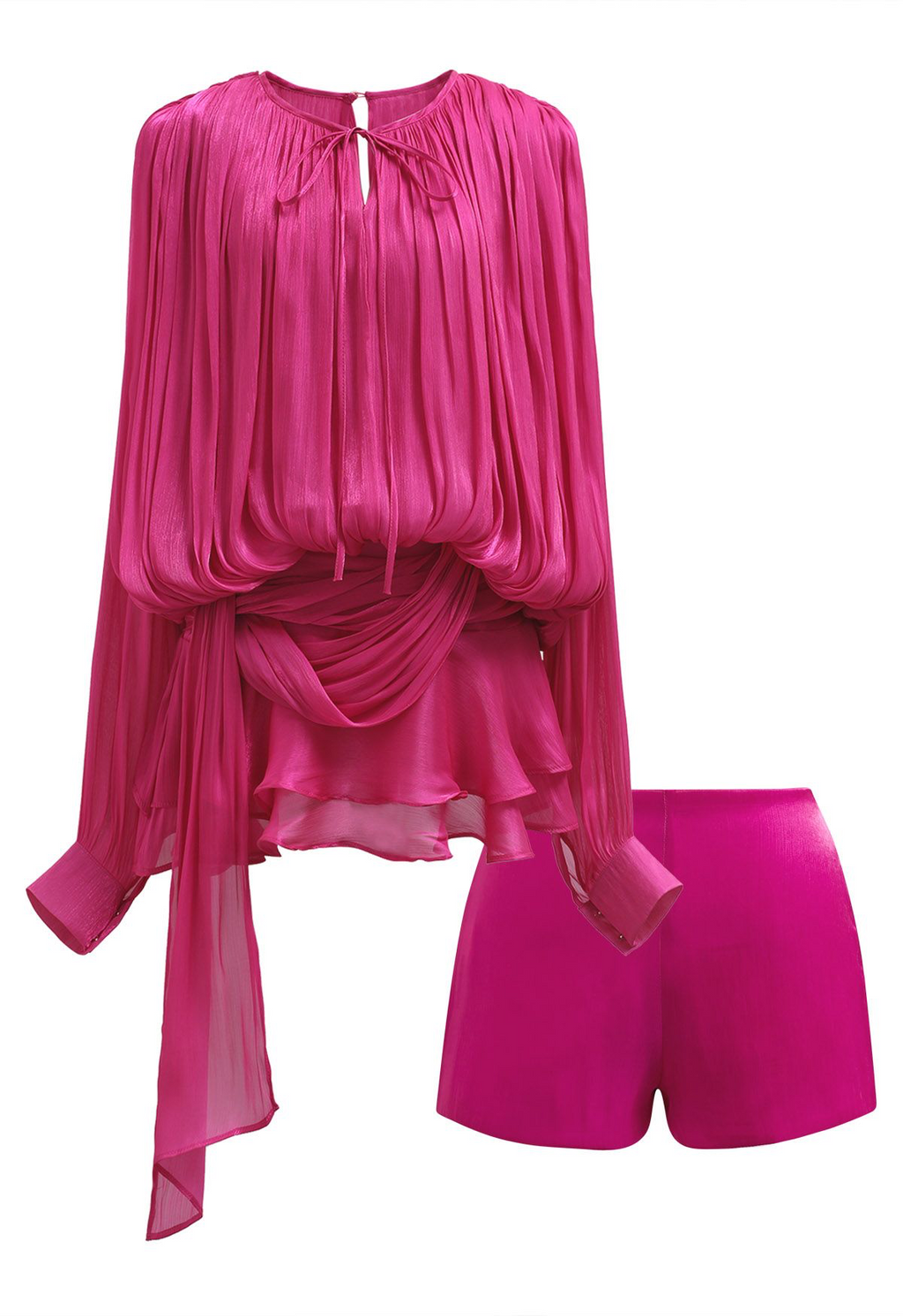 Vestido drapped
