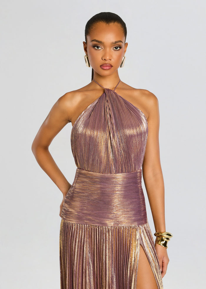 Metallic dress