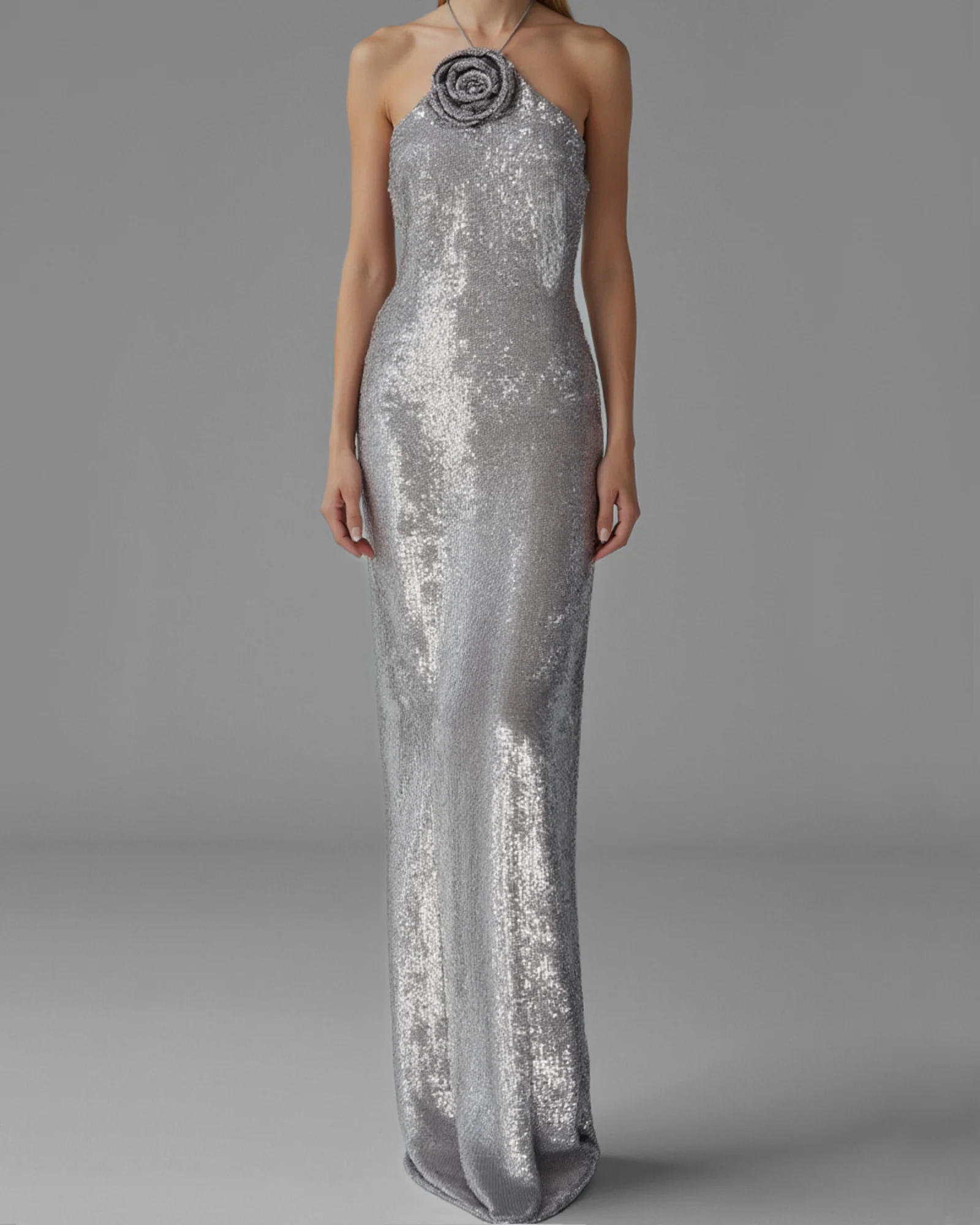 Silver dress