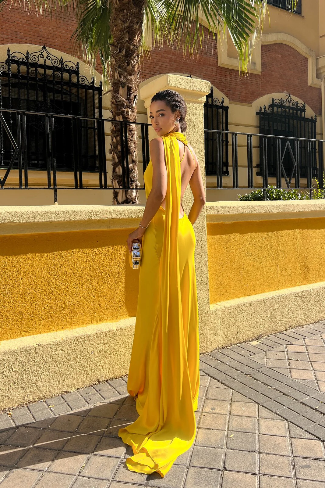 Vestido satin