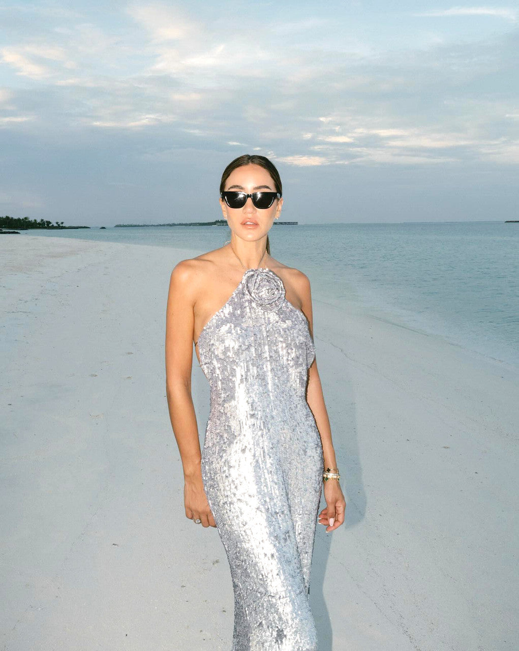 Silver dress