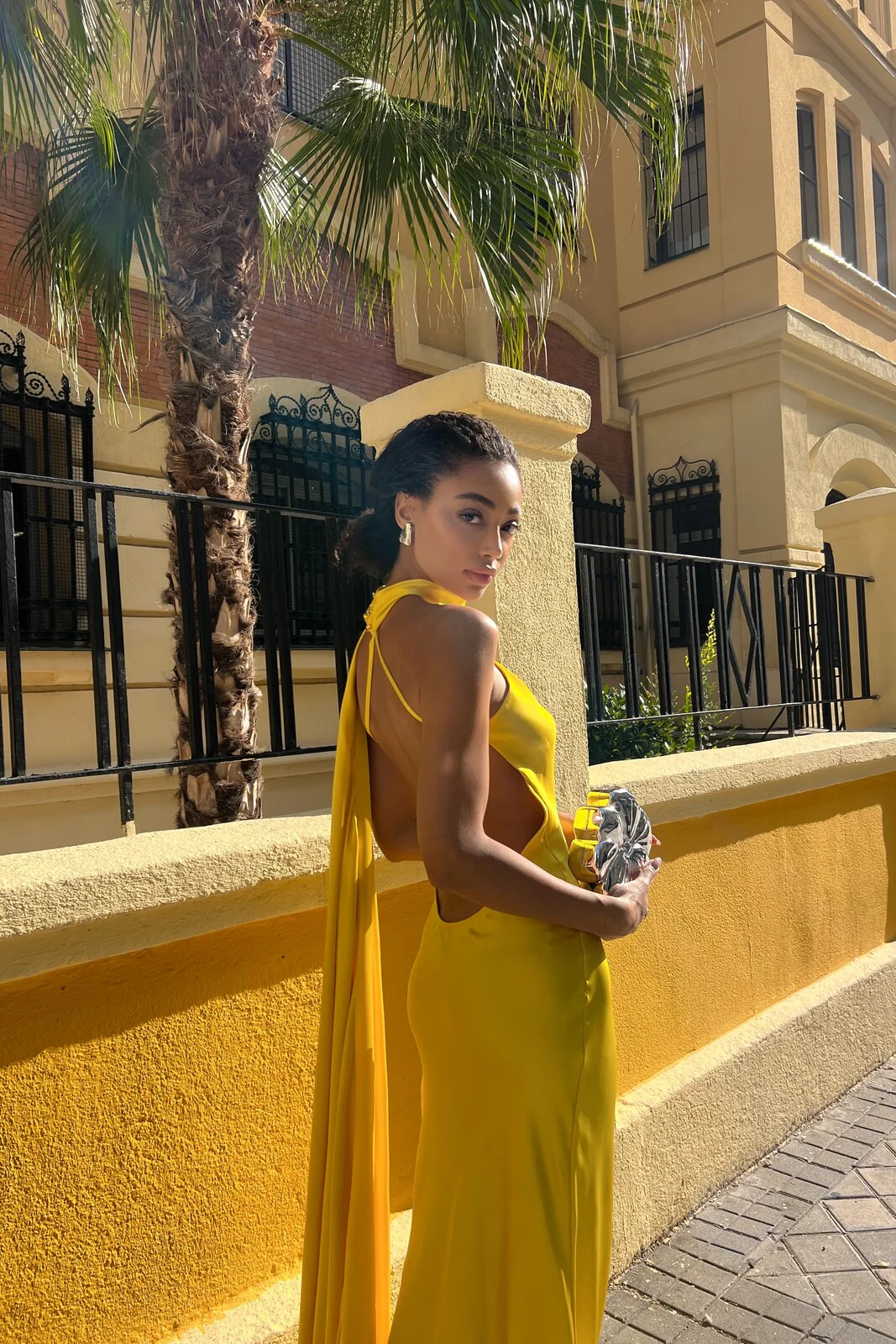 Vestido satin