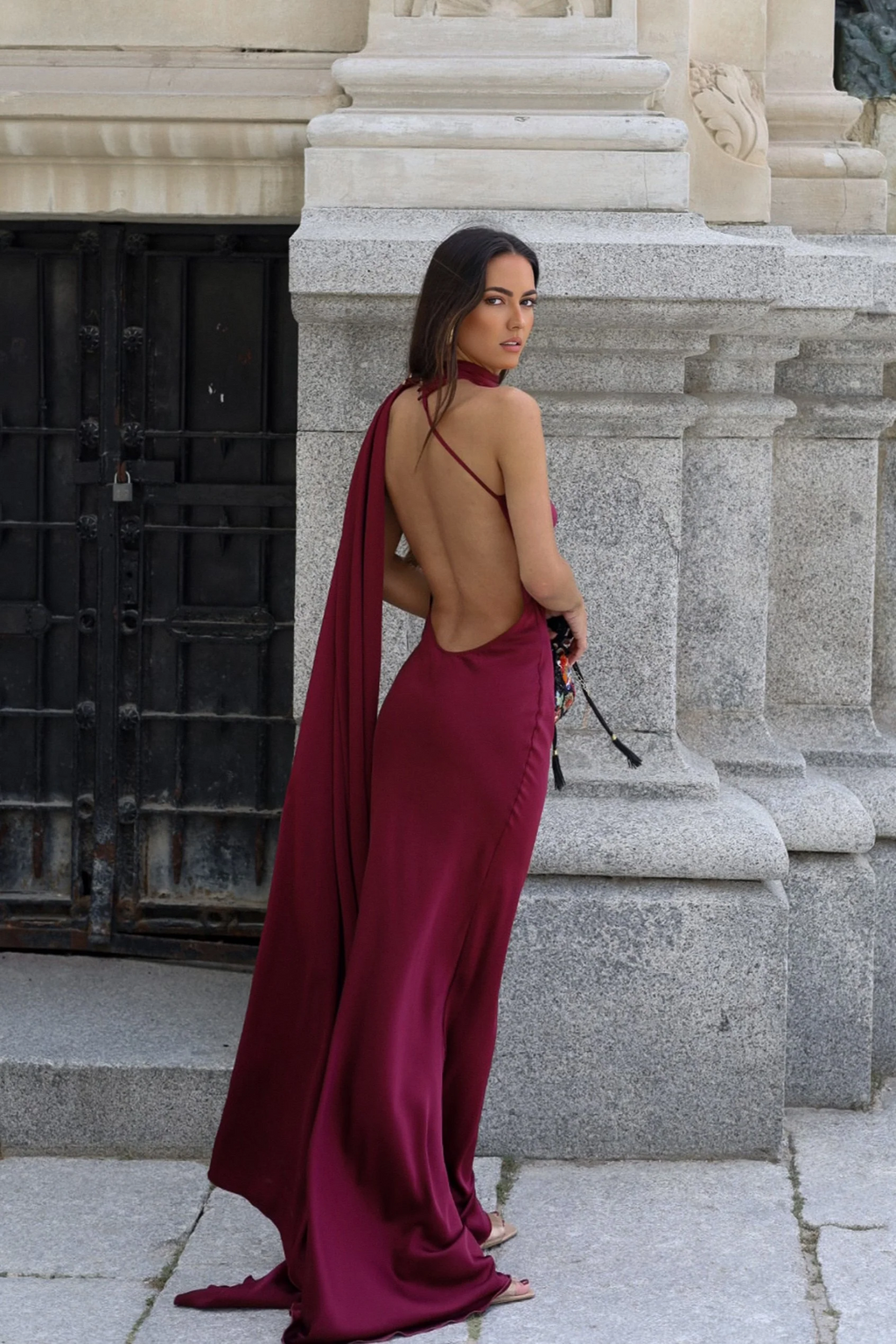 Vestido satin