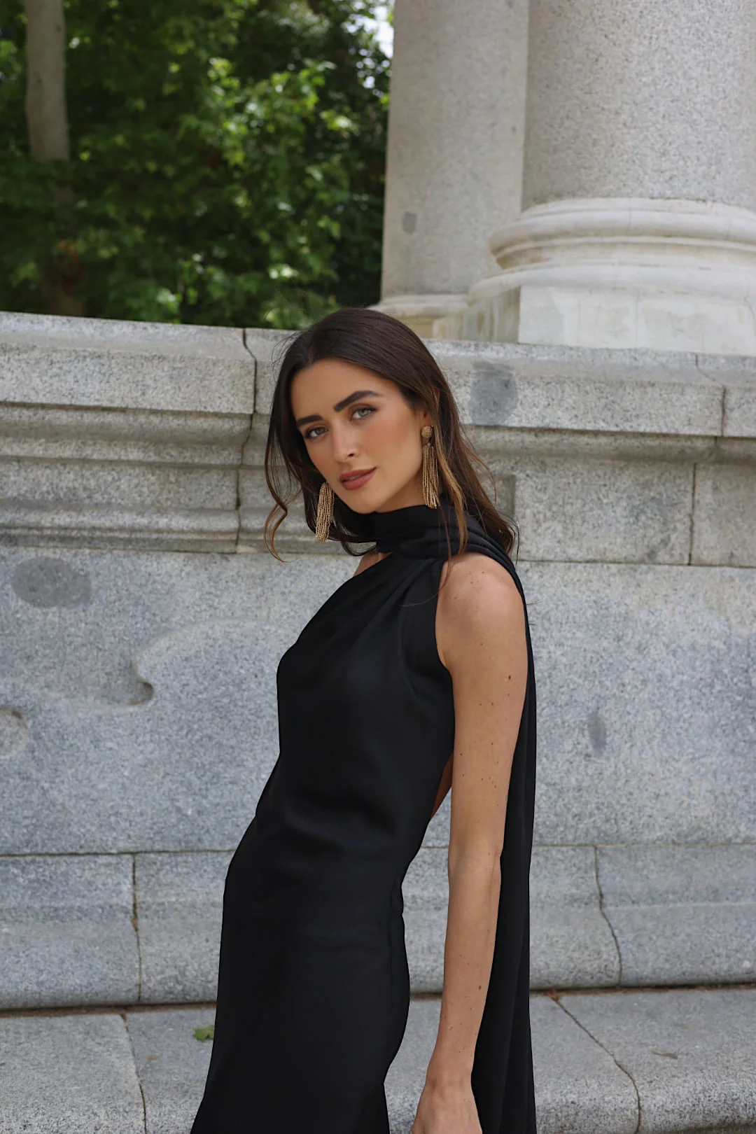 Vestido satin