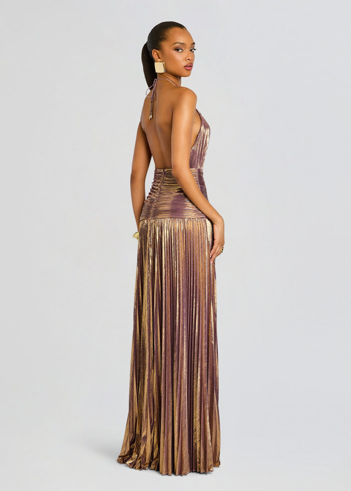 Metallic dress