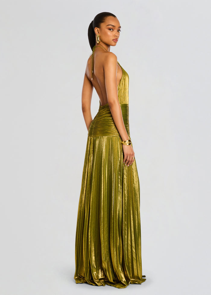 Metallic dress