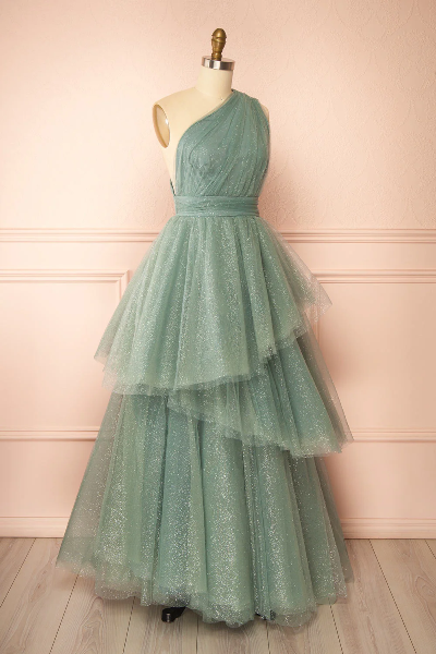 Glitter mesh dress