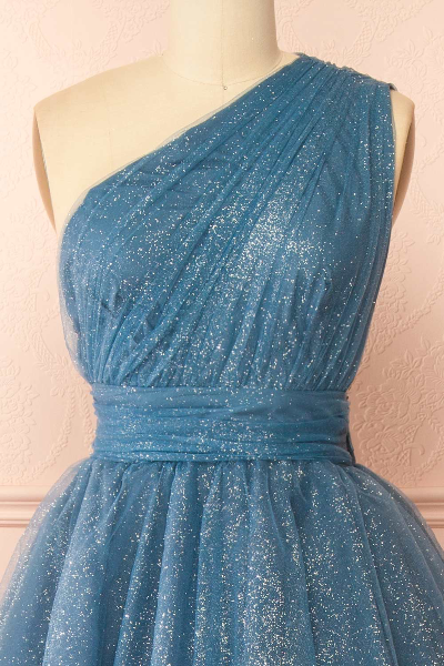 Glitter mesh dress