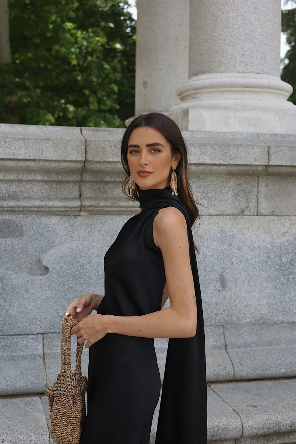 Vestido satin
