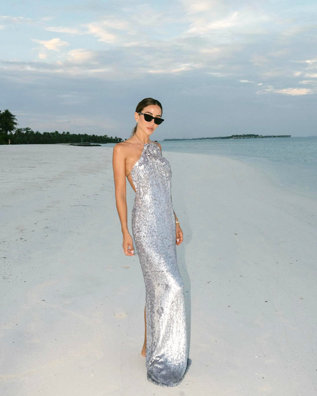 Silver dress