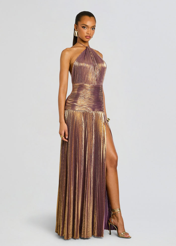 Metallic dress