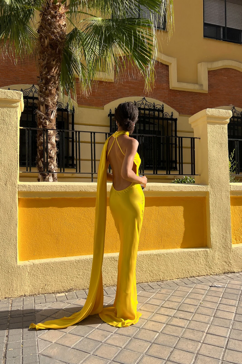 Vestido satin