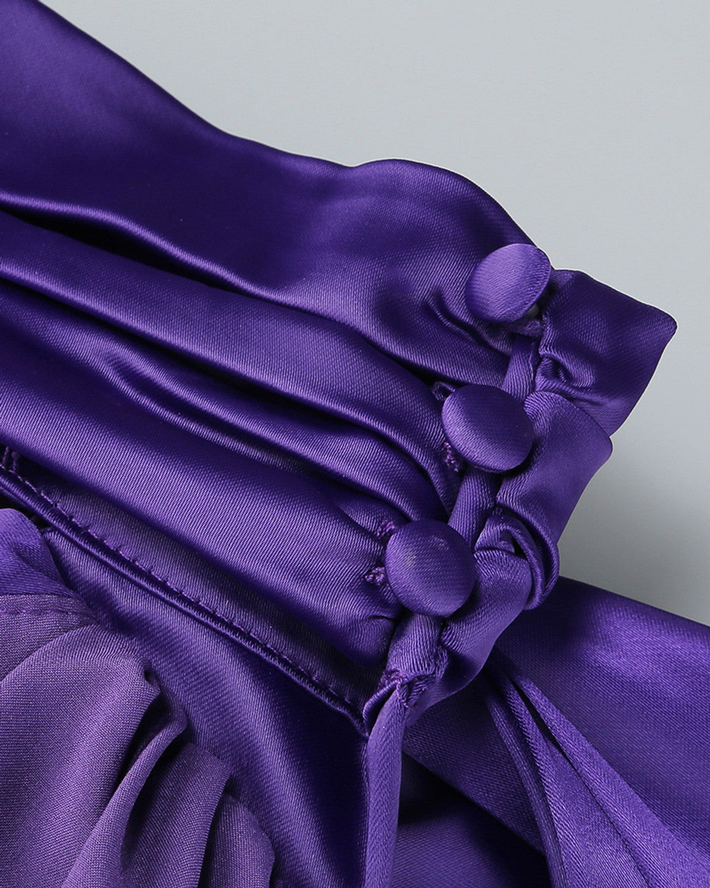 Vestido morado liso
