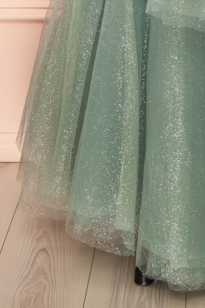 Glitter mesh dress