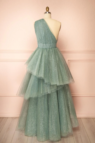 Glitter mesh dress