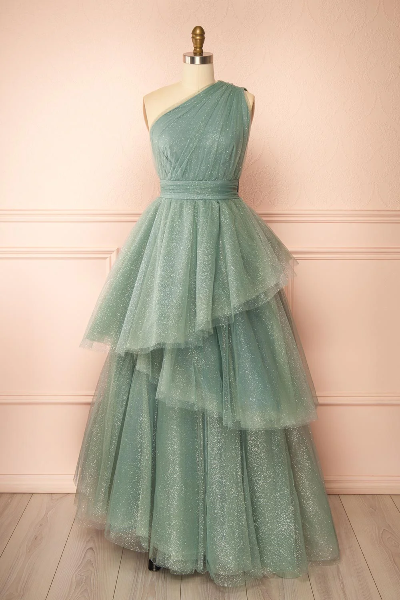 Glitter mesh dress