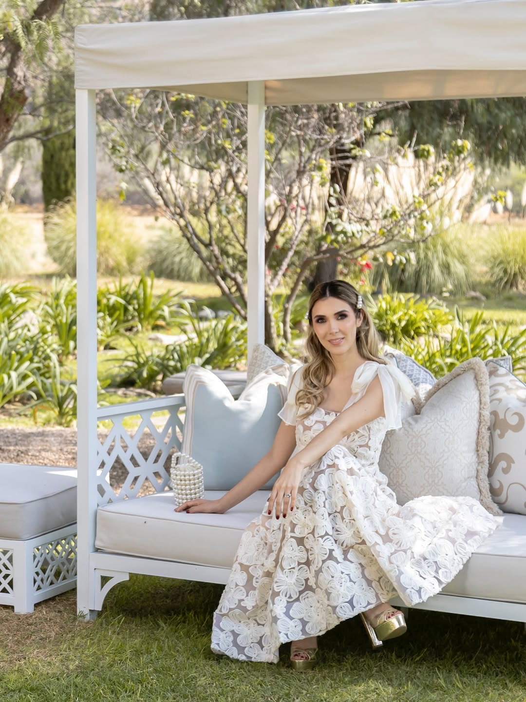 Vestido blanco encaje