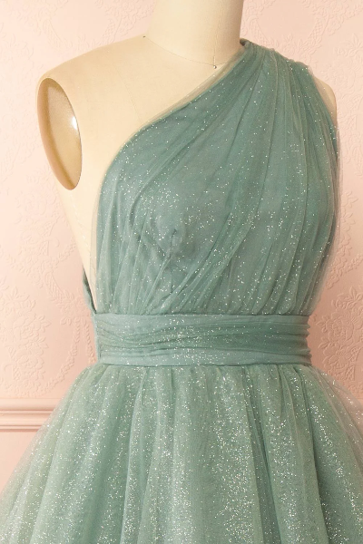 Glitter mesh dress