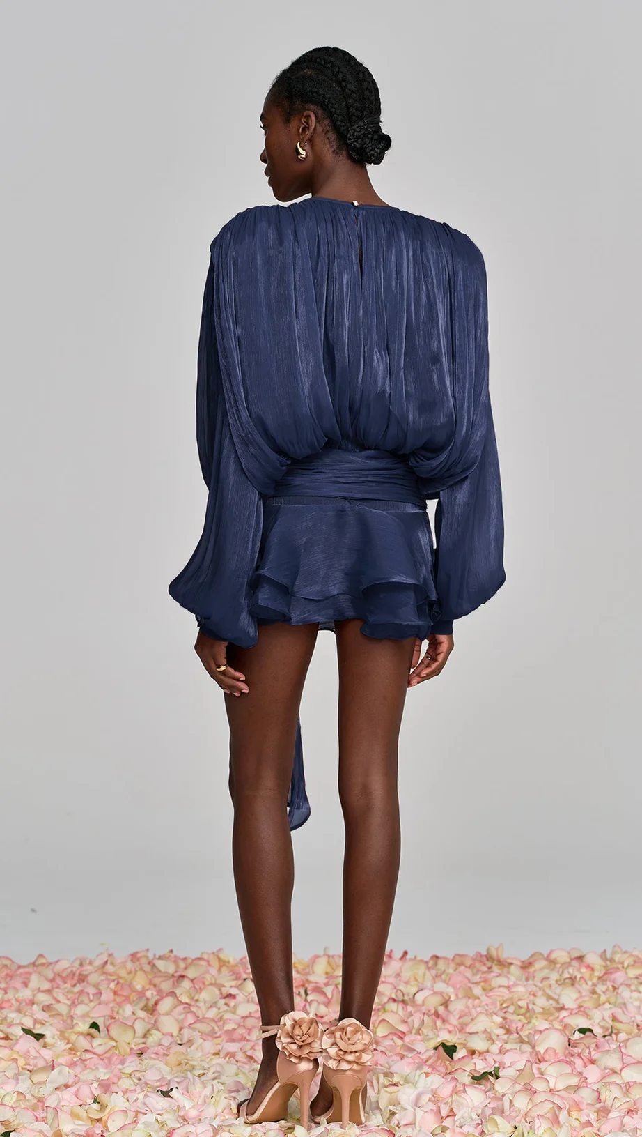 Vestido drapped