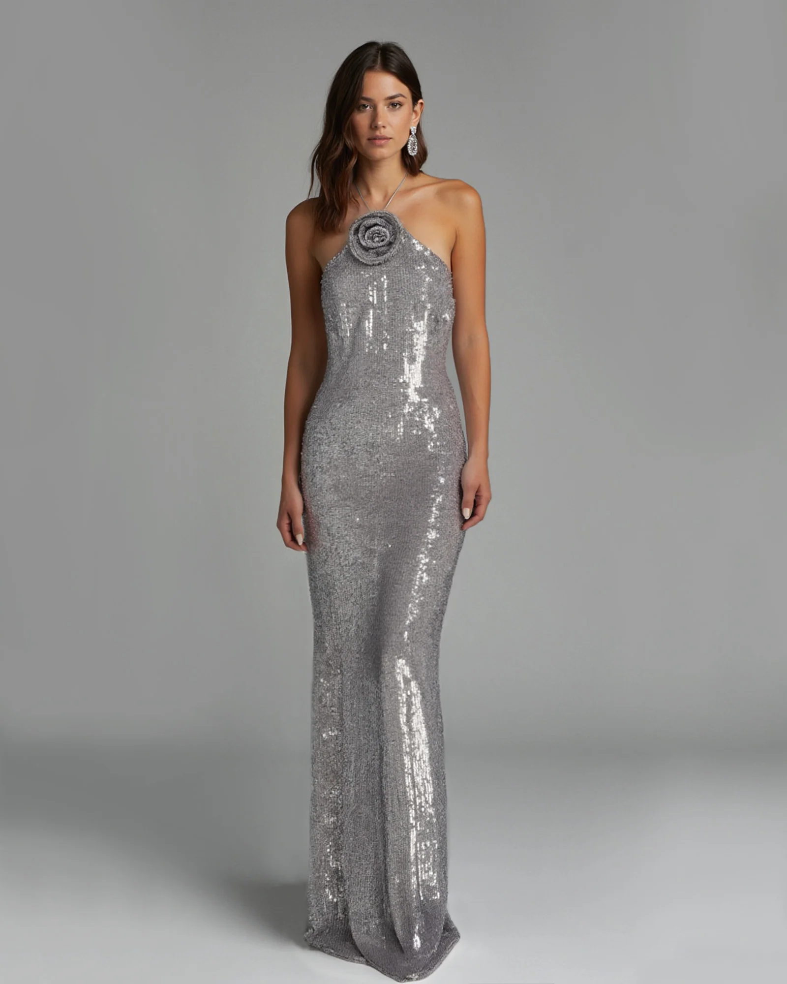Silver dress