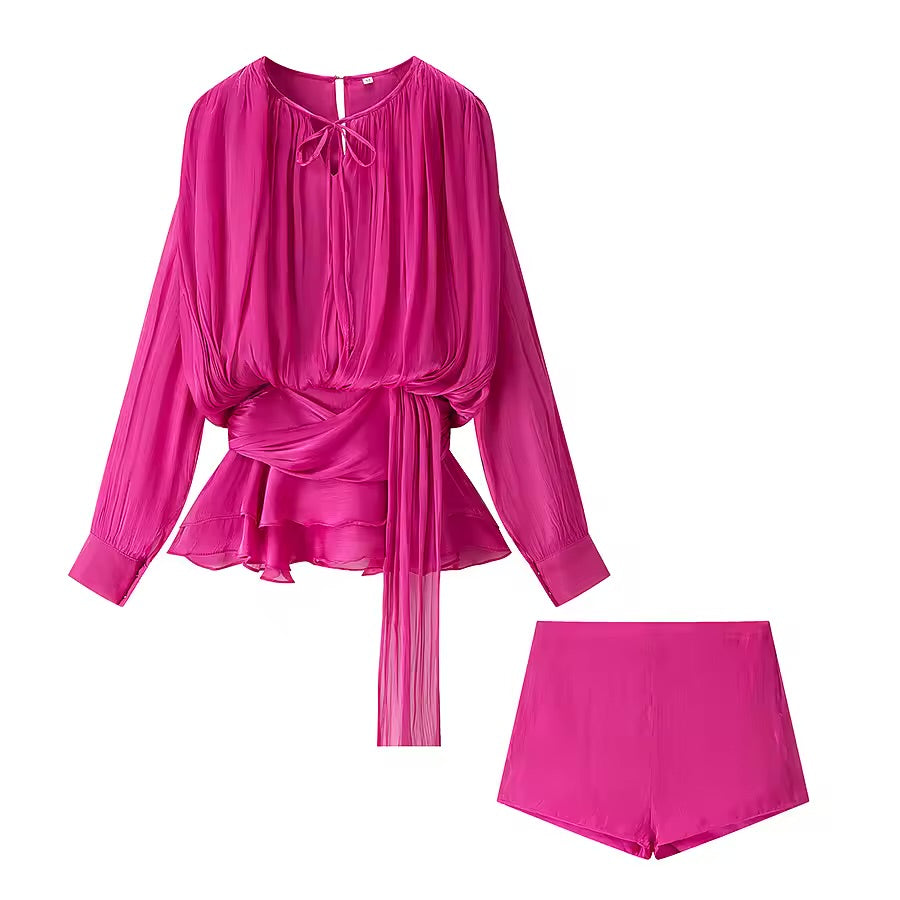Vestido drapped