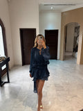 Vestido drapped
