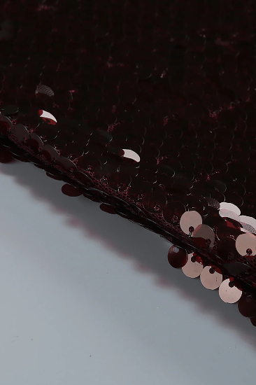 Vestido burgundy lentejuelas