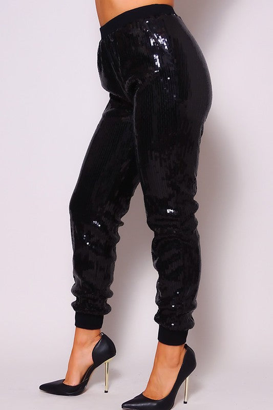 Jogger lentejuelas