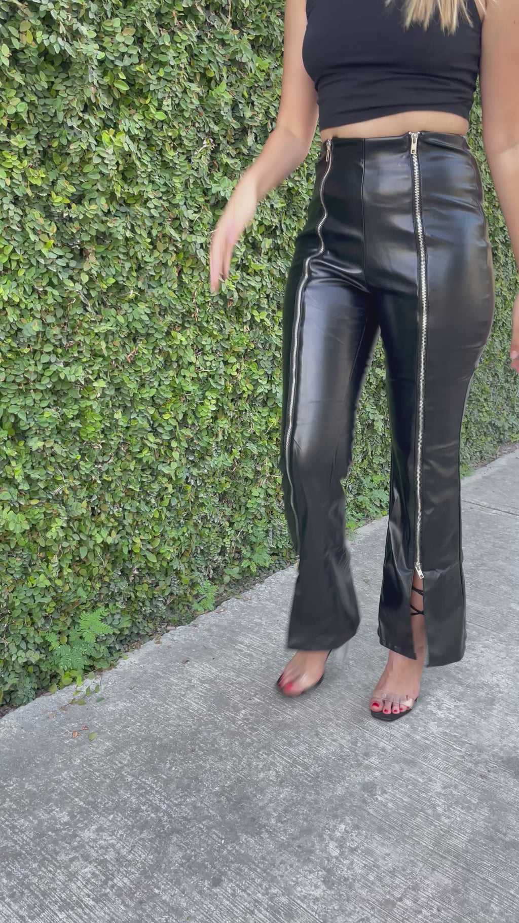Leggings vinipiel